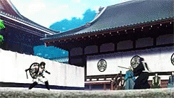 Hakuouki GIF - Hajime Saitou Hakuouki Sword Fight GIFs