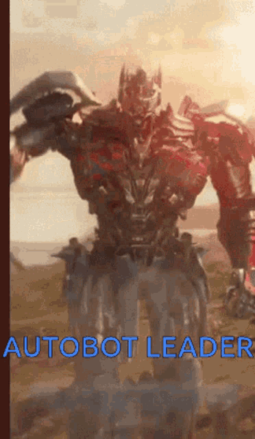 Optimus Prime Autobot Leader GIF