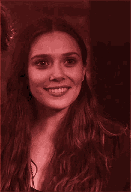 Scarlet Witch Smiling GIF