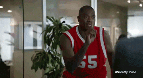 Dikembe Mutombo Finger Wag GIF - Rejection Basketball Ohnoyoudidnt GIFs