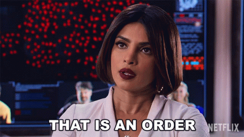 That Is An Order Ms Granada GIF - That Is An Order Ms Granada We Can Be Heroes GIFs