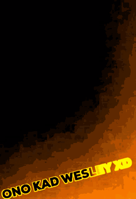 a poster that says once ad wesley xd