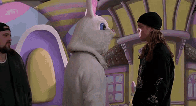 Beat Up Bunny GIF - Beat Up Bunny Easter Bunny GIFs