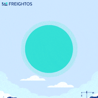 an advertisement for seas the day shows a cartoon container wearing a hat and smiling