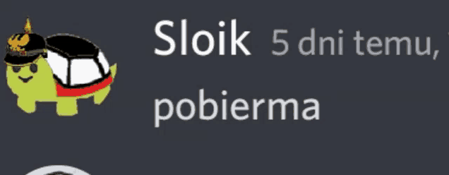 a drawing of a turtle with the words sloik 5 dni temu