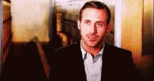 Ryan Gosling Explain GIF - Ryan Gosling Explain Present GIFs
