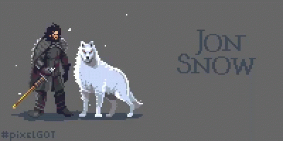 Jon Snow Pixel GIF - Jon Snow Pixel Mios GIFs