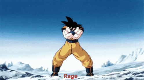 Rage Dragon Ball GIF - Rage Dragon Ball Super Saiyan GIFs