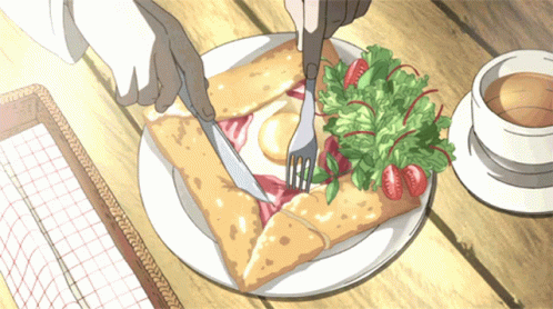 Satisfying Anime Food Anime Breakfast GIF - Satisfying Anime Food Anime Breakfast GIFs