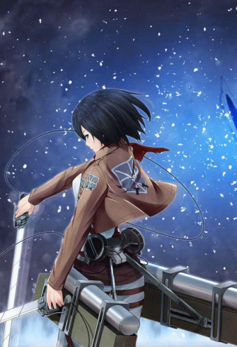 Mikasa Anime GIF - Mikasa Anime Aot GIFs