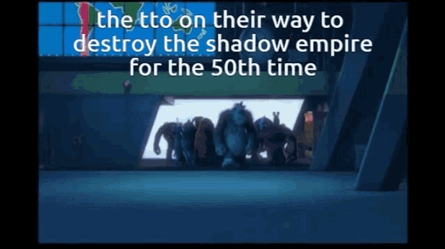 the shadow empire is destroyed for the 50th time