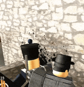 ballinmonk313 is the name of the person in the video game