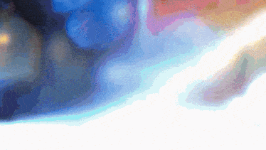 a blue and white background with a few spots of light