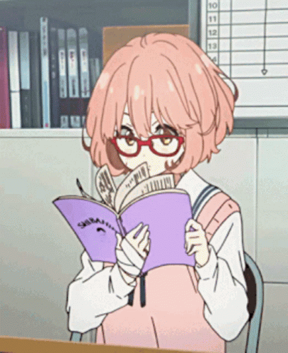 Book Anime GIF - Book Anime GIFs