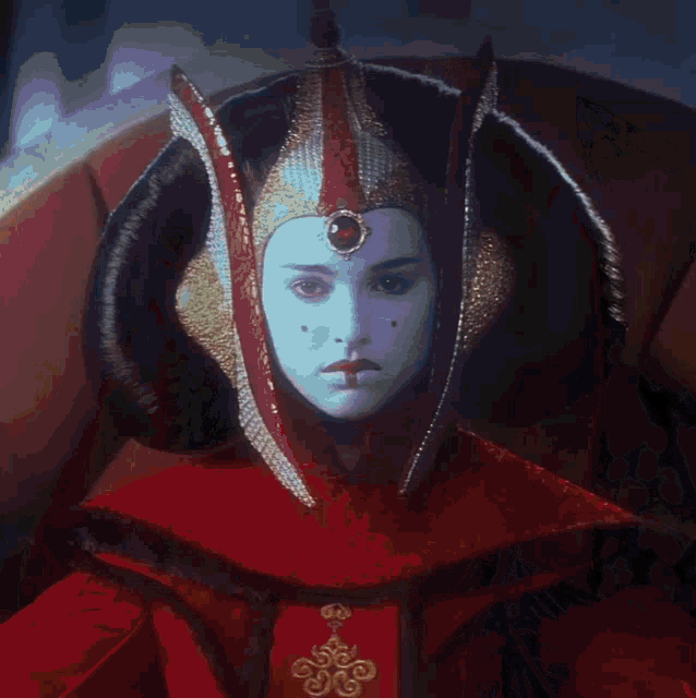 Padme Amidala Queen GIF - Padme Amidala Queen Star Wars GIFs