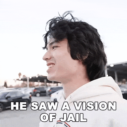 He Saw A Vision Of Jail Lofe GIF - He Saw A Vision Of Jail Lofe He Had A Vision Of Himself In Jail GIFs