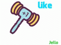 Jello Sticker Jello GIF - Jello Sticker Jello Hammer GIFs