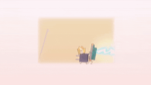 a cartoon of a cat sitting on a couch with books
