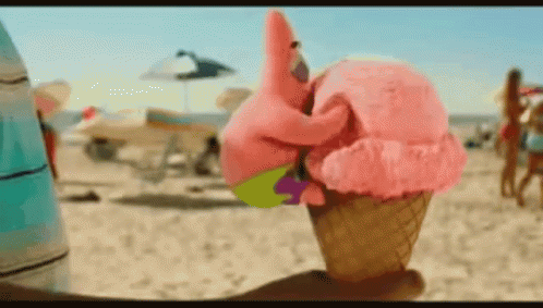 Ice Cream Patrick Starr GIF - Ice Cream Patrick Starr Spongebob Movie GIFs