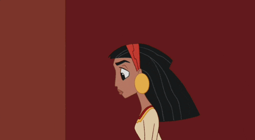 a man and a woman are standing next to each other in a cartoon