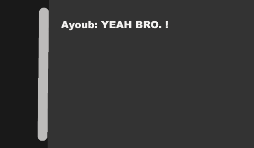ayoub because ... because yes ? dino bolt ayoub because ... i hate it bro dino bolt