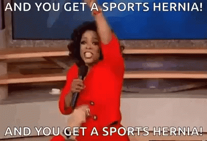 Oprah Sports GIF - Oprah Sports Hernia GIFs