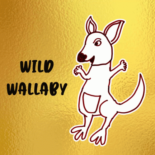 Wild Wallaby Veefriends GIF - Wild Wallaby Veefriends Crazy GIFs