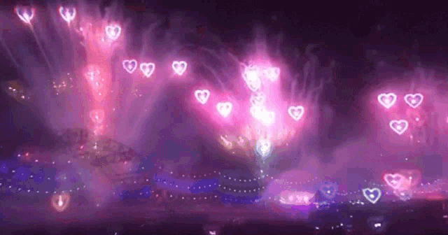 Fireworks Heart Glasses GIF - Fireworks Heart Glasses GIFs