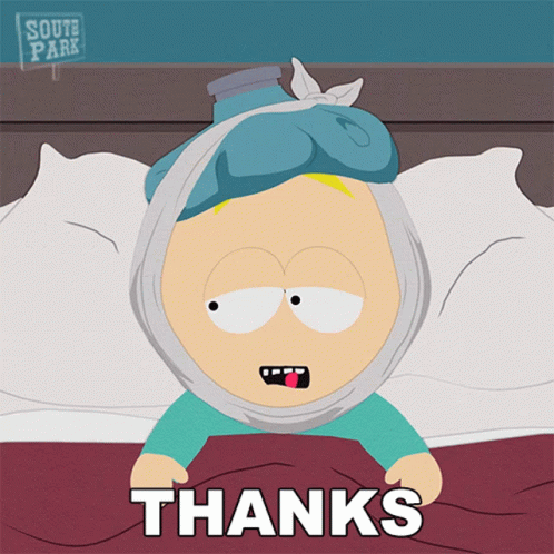 Thanks Butters Stotch GIF - Thanks Butters Stotch South Park GIFs