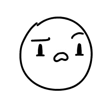 a black and white drawing of a cartoon face with a bandage on it 's eye .