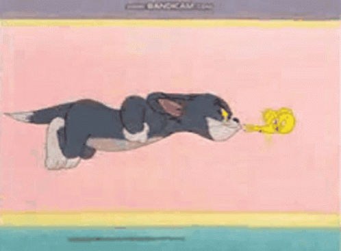 Tom And Jerry Tweetie GIF - Tom And Jerry Tweetie Flying GIFs