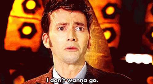 Dont Wanna Go Doctor Who GIF - Dont Wanna Go Doctor Who David Tennant GIFs
