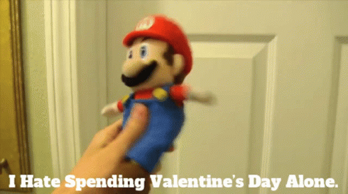 Sml Mario GIF - Sml Mario I Hate Spending Valentines Day Alone GIFs