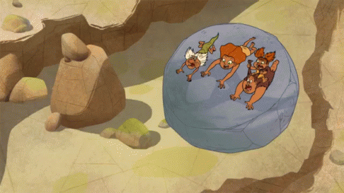 Soaring GIF - The Croods Dawn Of The Croods Flying Stone GIFs