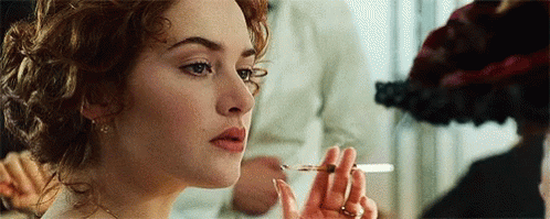 Kate Winslet Smoking GIF - Kate Winslet Smoking Titanic GIFs