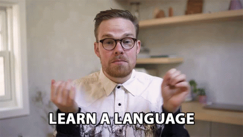 Learn A Language Gregory Brown GIF - Learn A Language Gregory Brown Asapscience GIFs