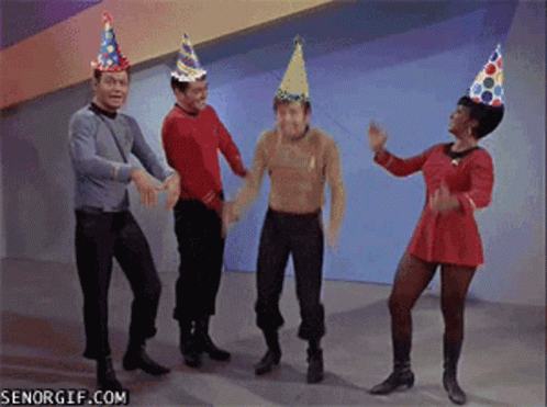 Happy Birthday Star Trek GIF - Happy Birthday Star Trek Happy GIFs