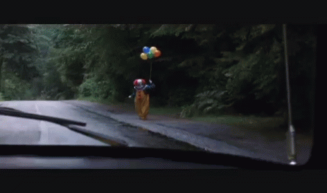 Just Clowning Around GIF - Clown Horror Scary GIFs