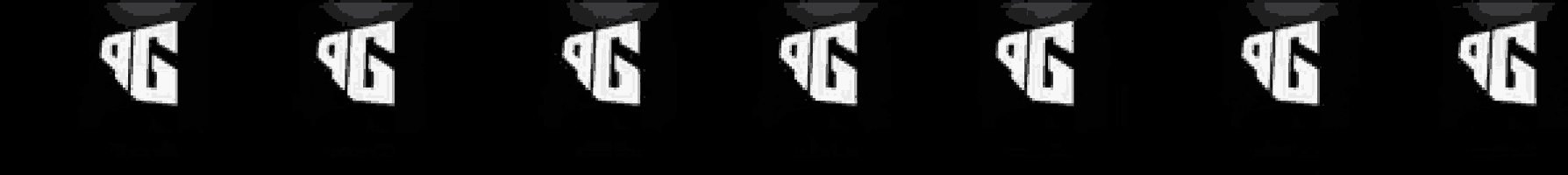 a black background with a row of white dollar signs