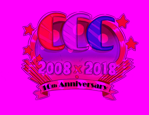 a logo for the 10th anniversary of the ccs