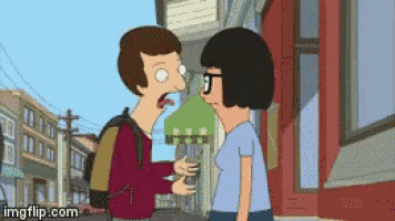 a cartoon of a man and a woman standing next to each other with imgflip.com written in the corner