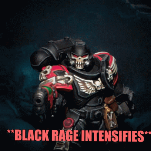 Black Rage Blood Angels GIF - Black Rage Blood Angels Wh40k GIFs