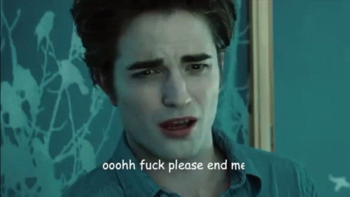 Edward Cullen Embarrassed GIF - Edward Cullen Embarrassed Twilight GIFs