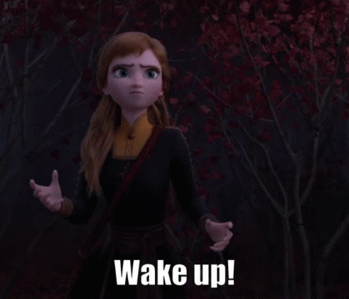 Wake Up Anna GIF