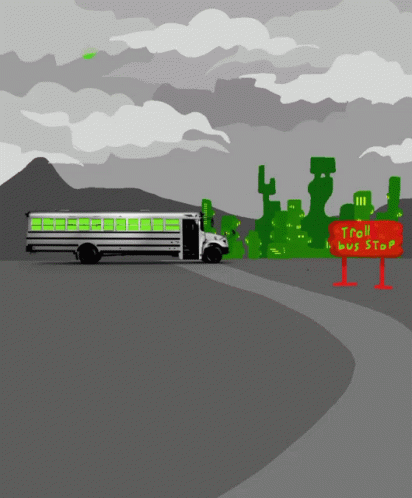 Troll Bus Bus GIF - Troll Bus Bus GIFs