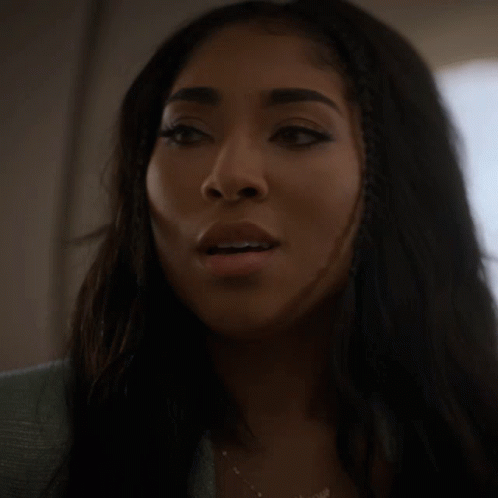 Roll Eyes Brittany Pitts GIF - Roll Eyes Brittany Pitts The Game GIFs