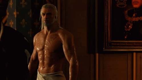 The What Now Geralt GIF