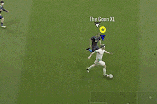 foul or fanny is written above a soccer field