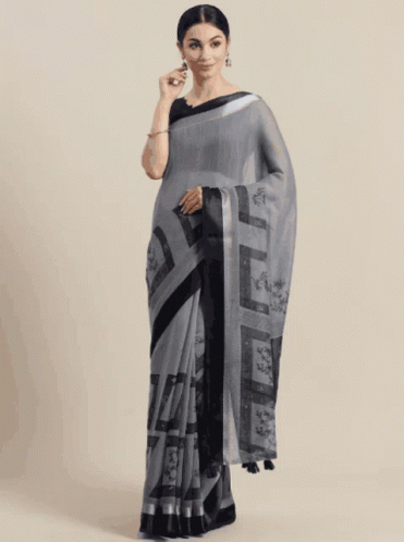 Indian Saree Saree Design GIF - Indian Saree Saree Design Indian Beauty GIFs