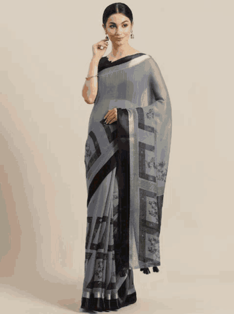 Indian Saree Saree Design GIF